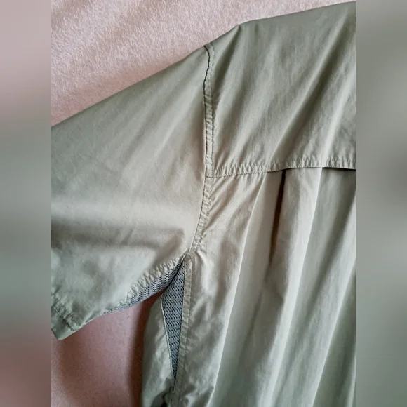 Men's REI Green Button Down Shirt - Picture 13 of 15